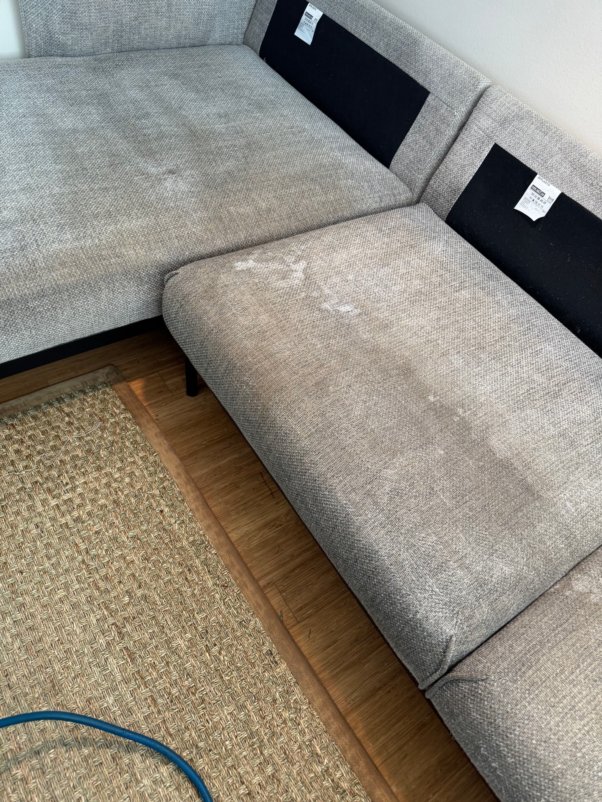 Before the Clean - A Venice Sofa That Needed Some Help image