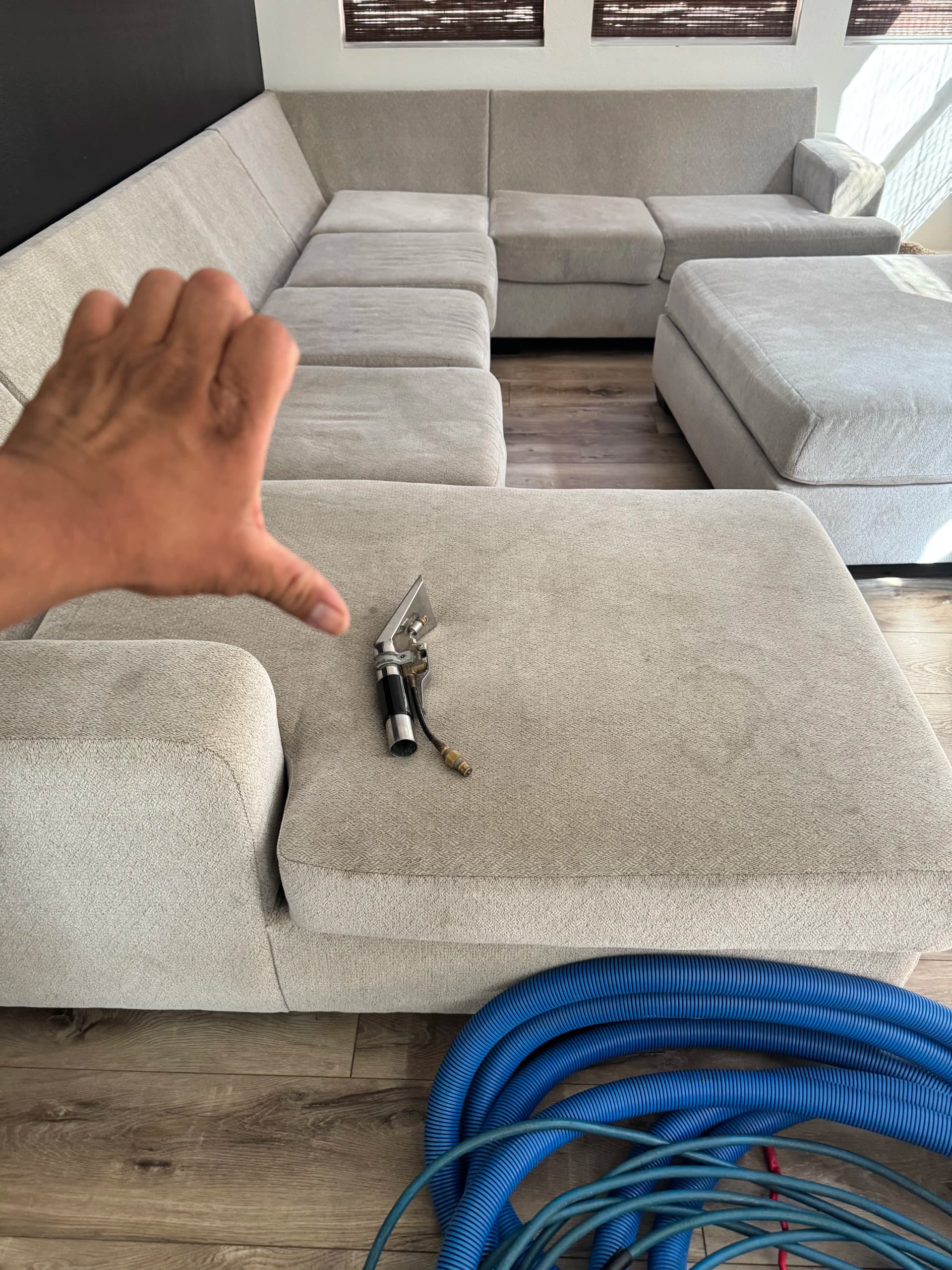 Sectional Sofa Upholstery Cleaning in Valencia image
