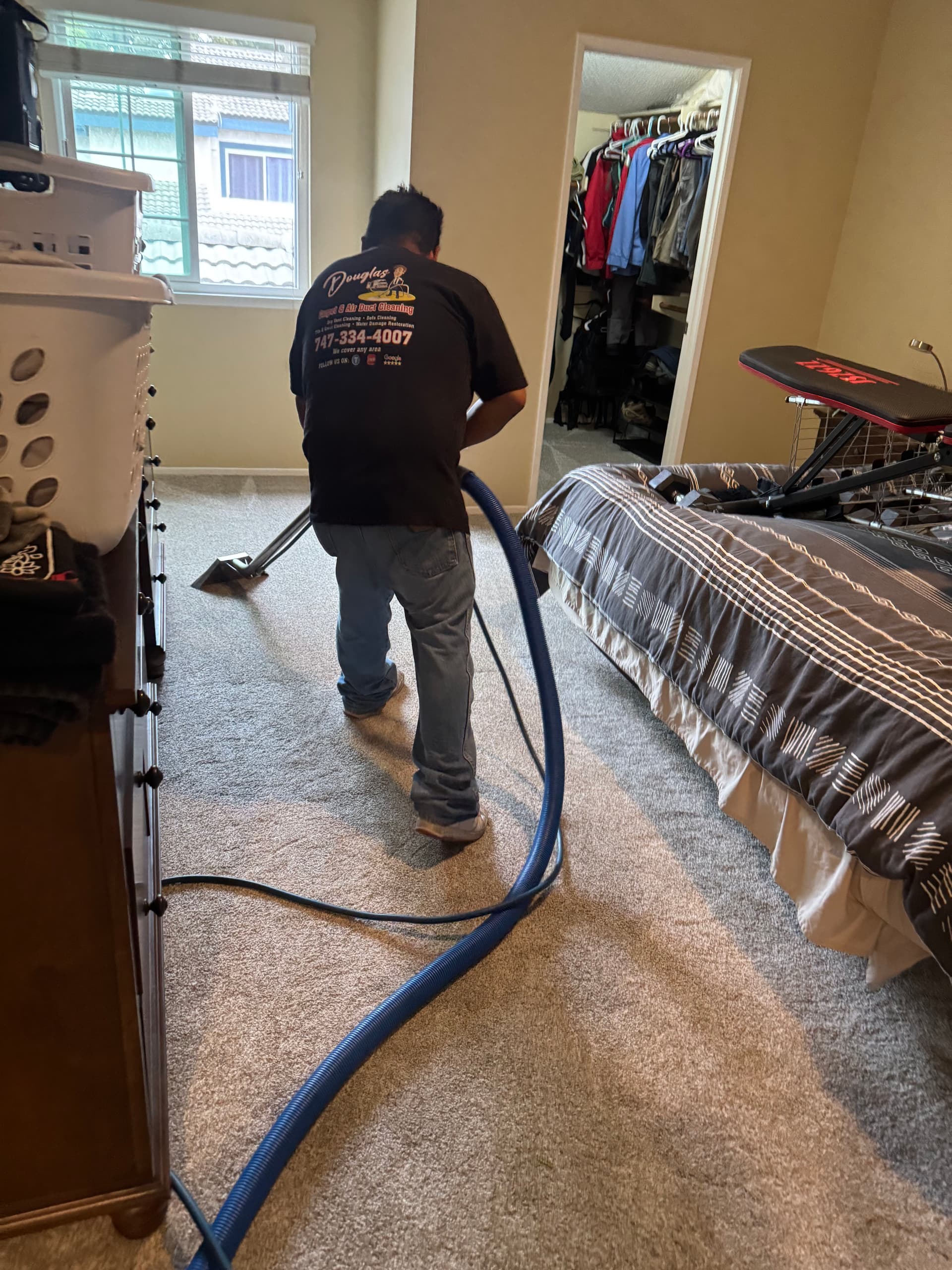 Gallery photos for Bedroom and Stair Carpet Cleaning in Van Nuys: Image #2