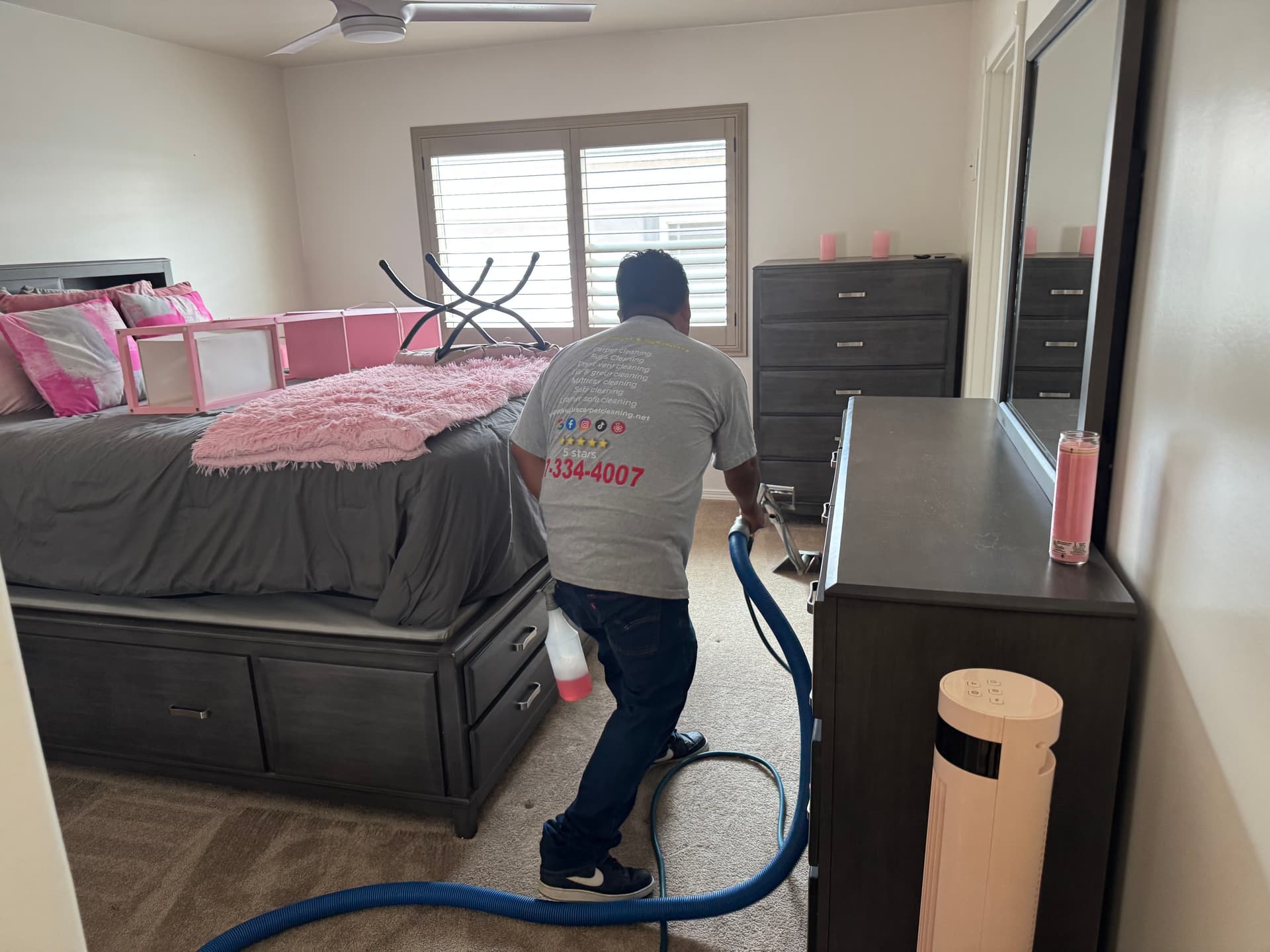 Gallery photos for Bedroom Carpet Cleaning Done Right in Lancaster: Image #3