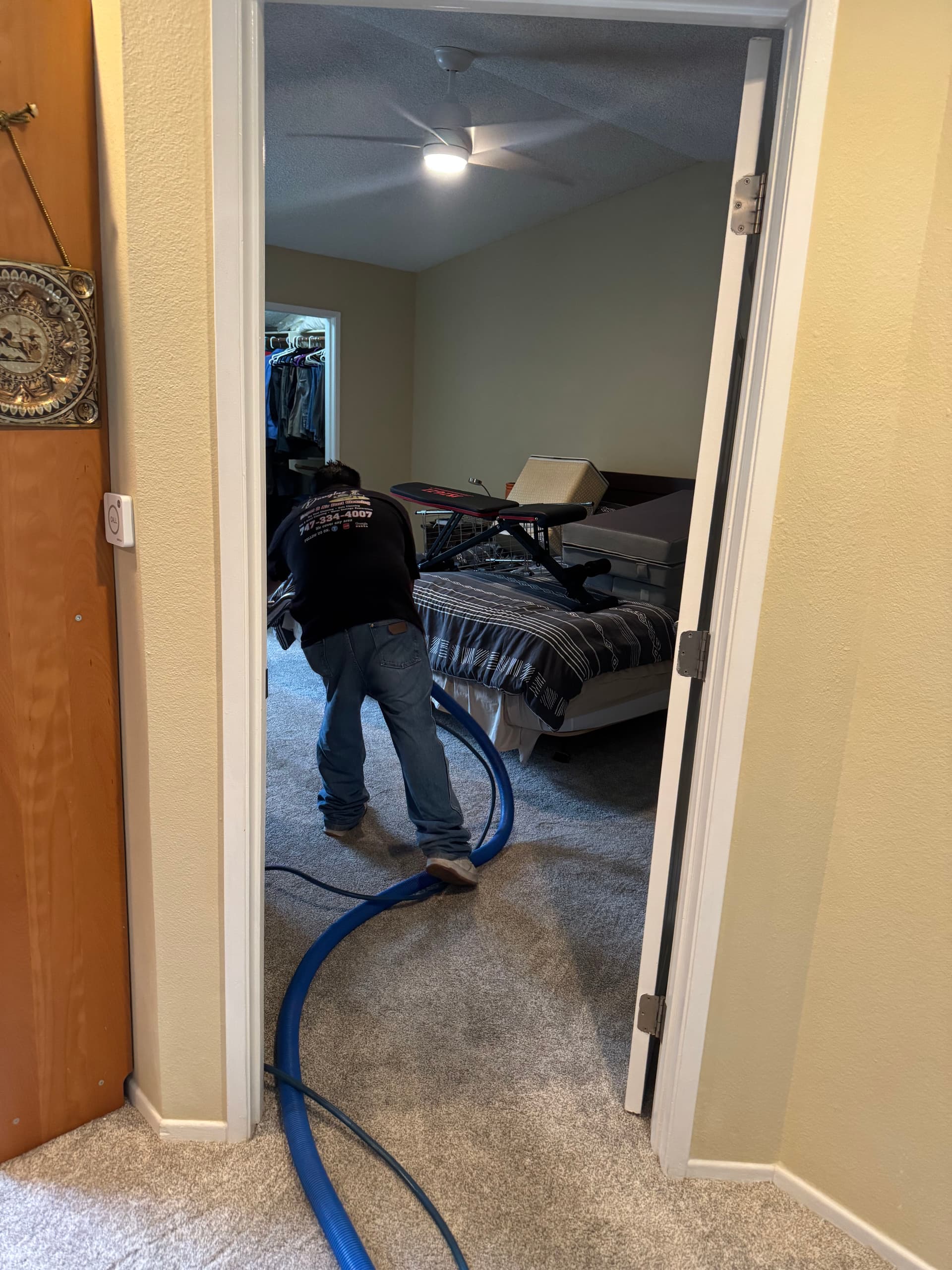 Bedroom and Stair Carpet Cleaning in Van Nuys image