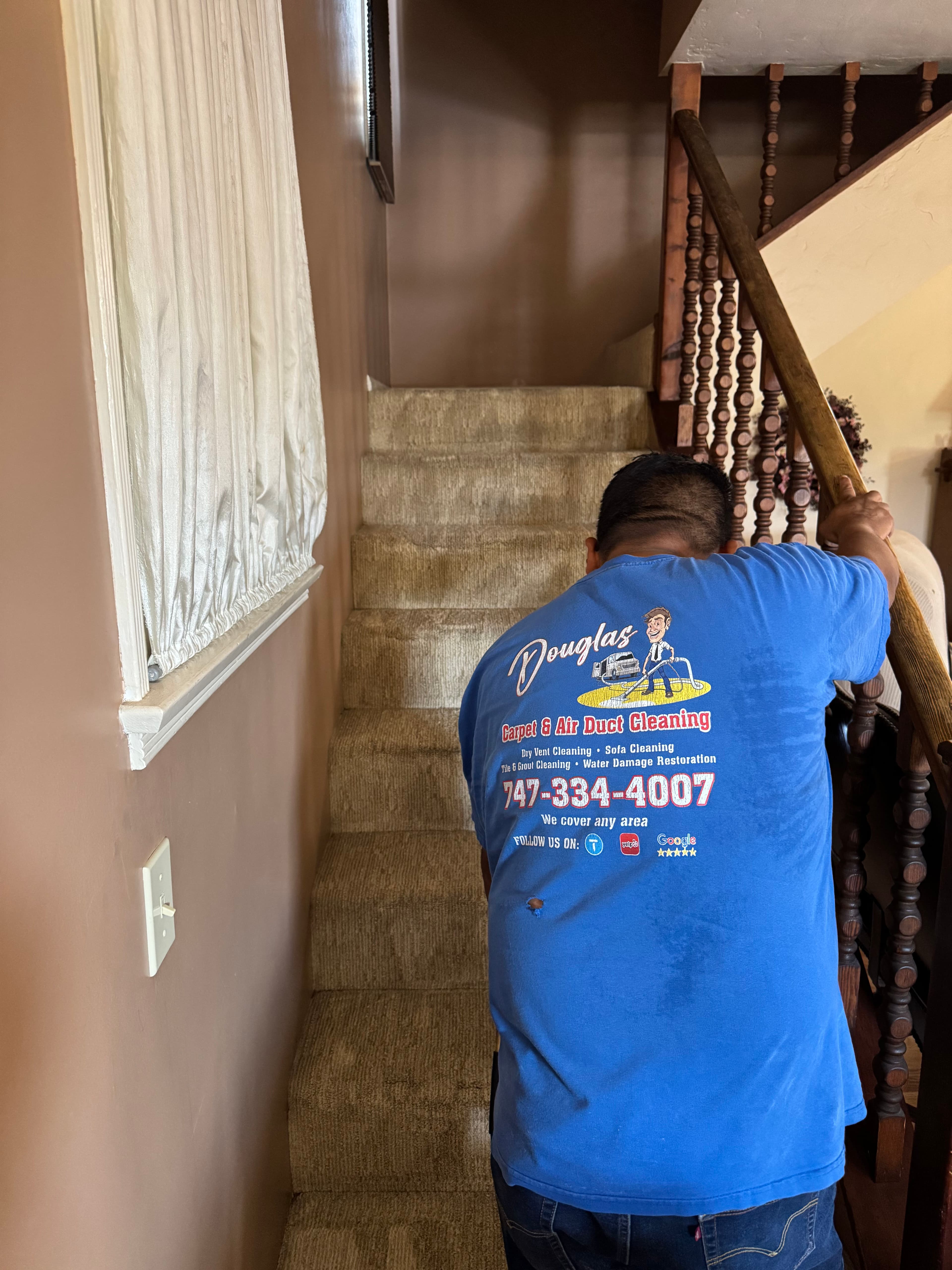 Project Dirty Carpeted Stairs in Venice Get a Deep Clean image