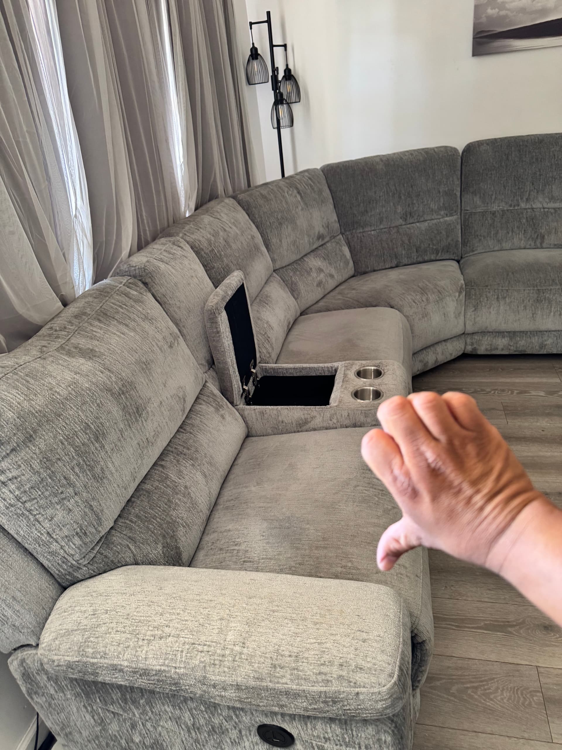 North Hollywood Sectional Sofa Deep Clean image