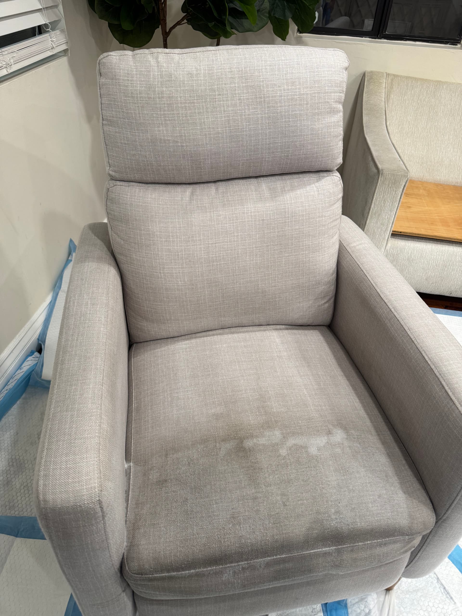 Gallery photos for Upholstery Cleaning on Fabric Chairs in Malibu: Image #2