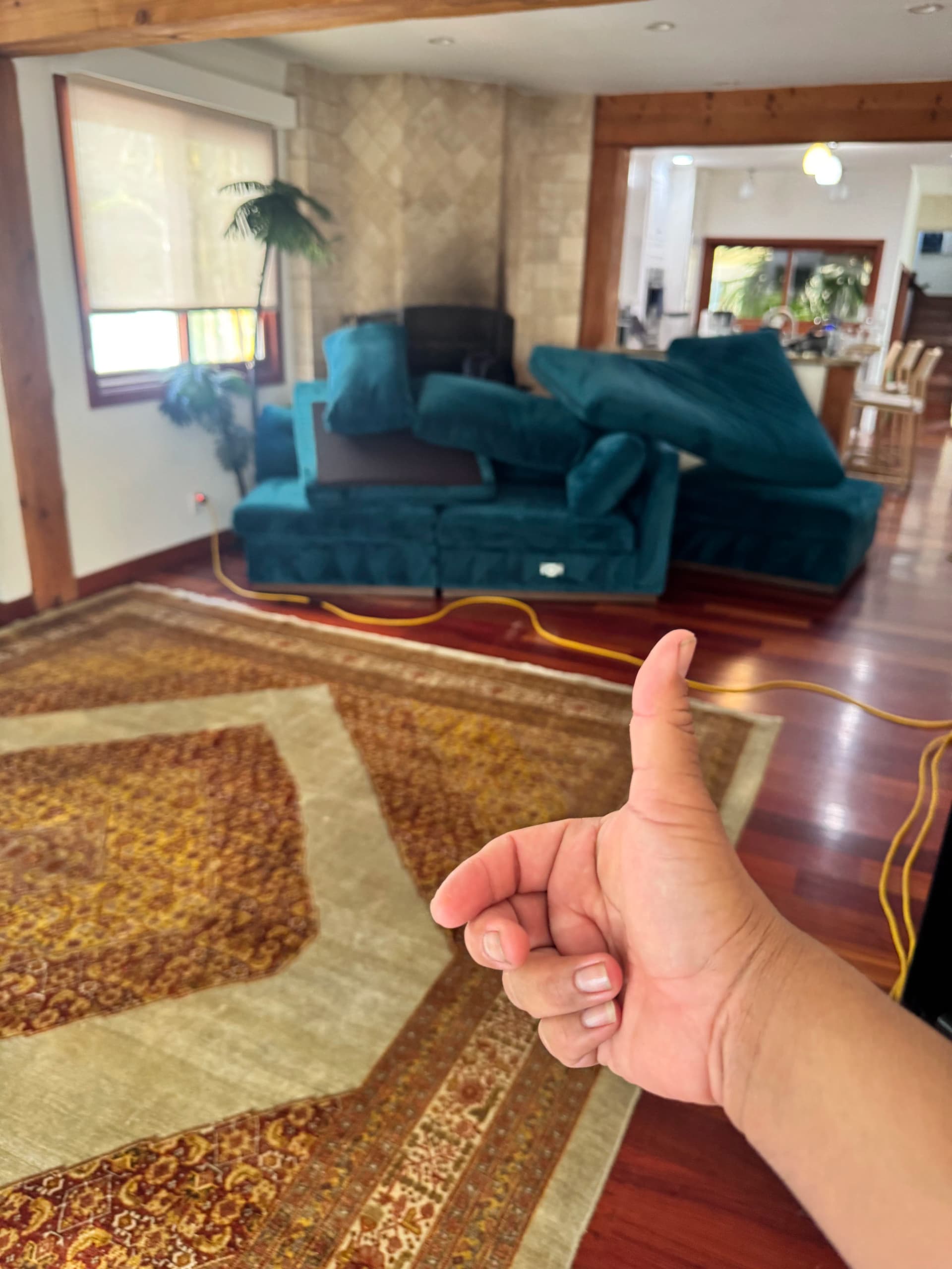 Gallery photos for Deep Cleaned Sectional Sofa in Van Nuys: Image #3