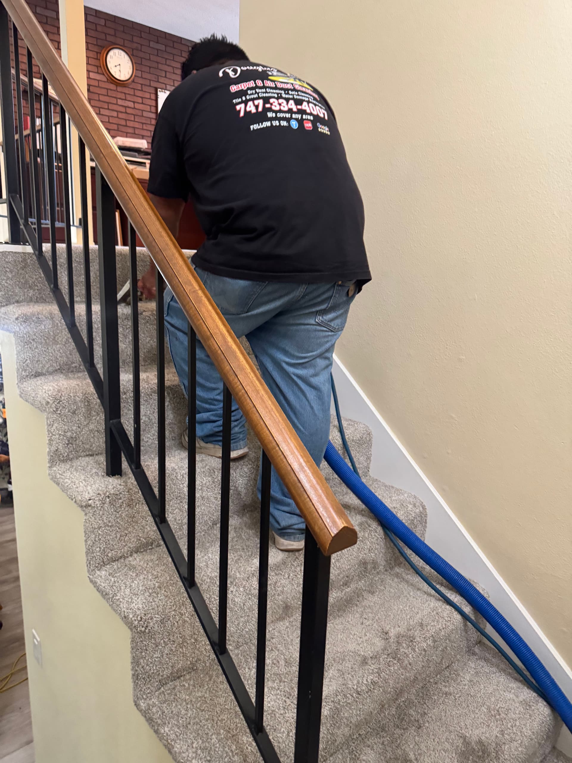 Gallery photos for Bedroom and Stair Carpet Cleaning in Van Nuys: Image #1