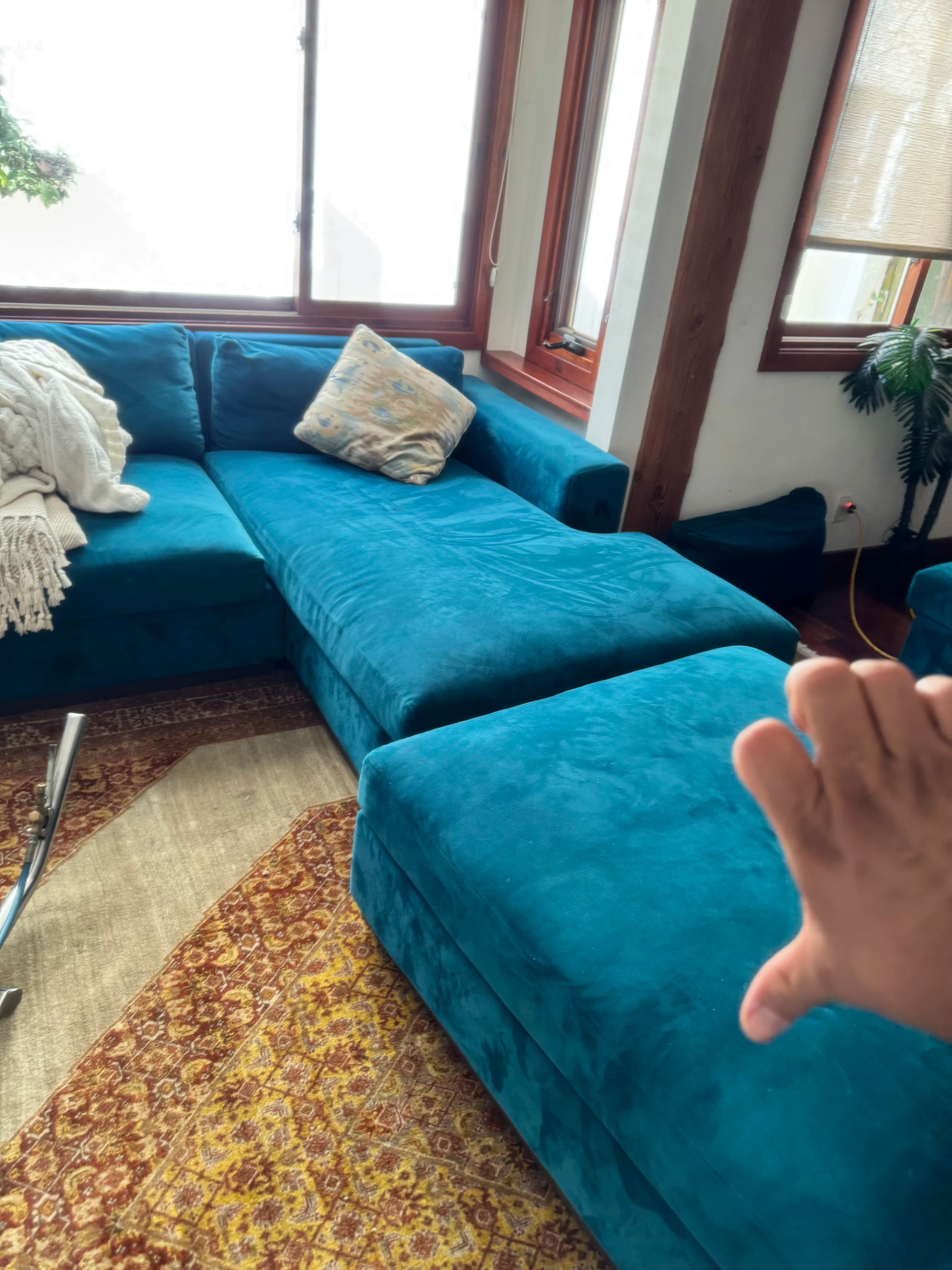 Project Deep Cleaned Sectional Sofa in Van Nuys image