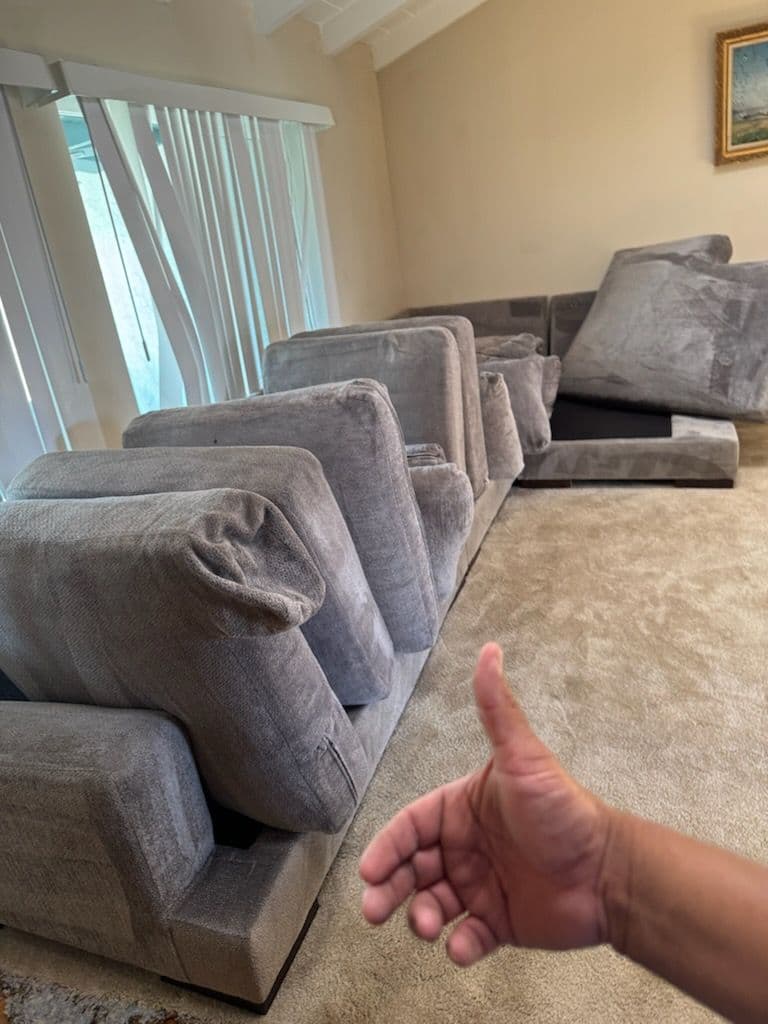 Gallery photos for Rejuvenate Your Living Room with Expert Cleaning: Image #1