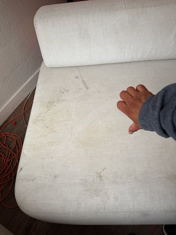Gallery photos for Sofa Stain Removal in Santa Clarita: Image #1