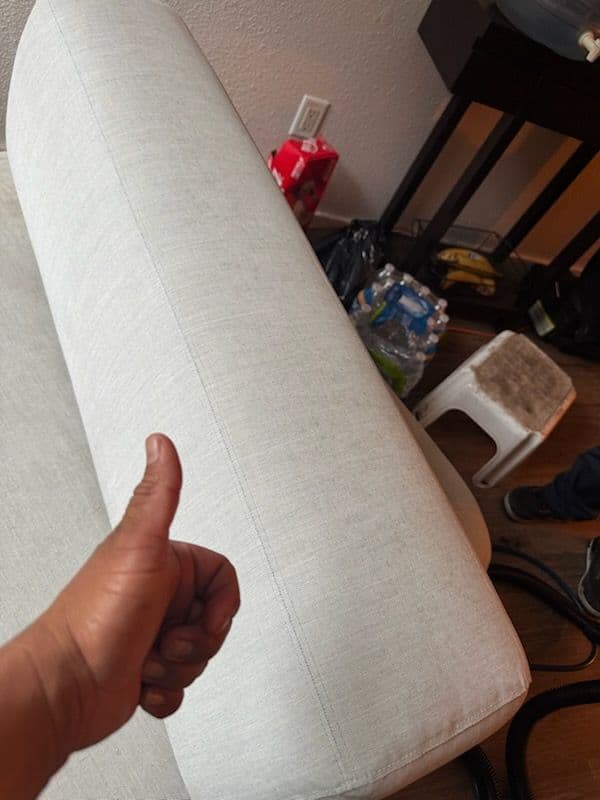 Gallery photos for Sofa Stain Removal in Santa Clarita: Image #2