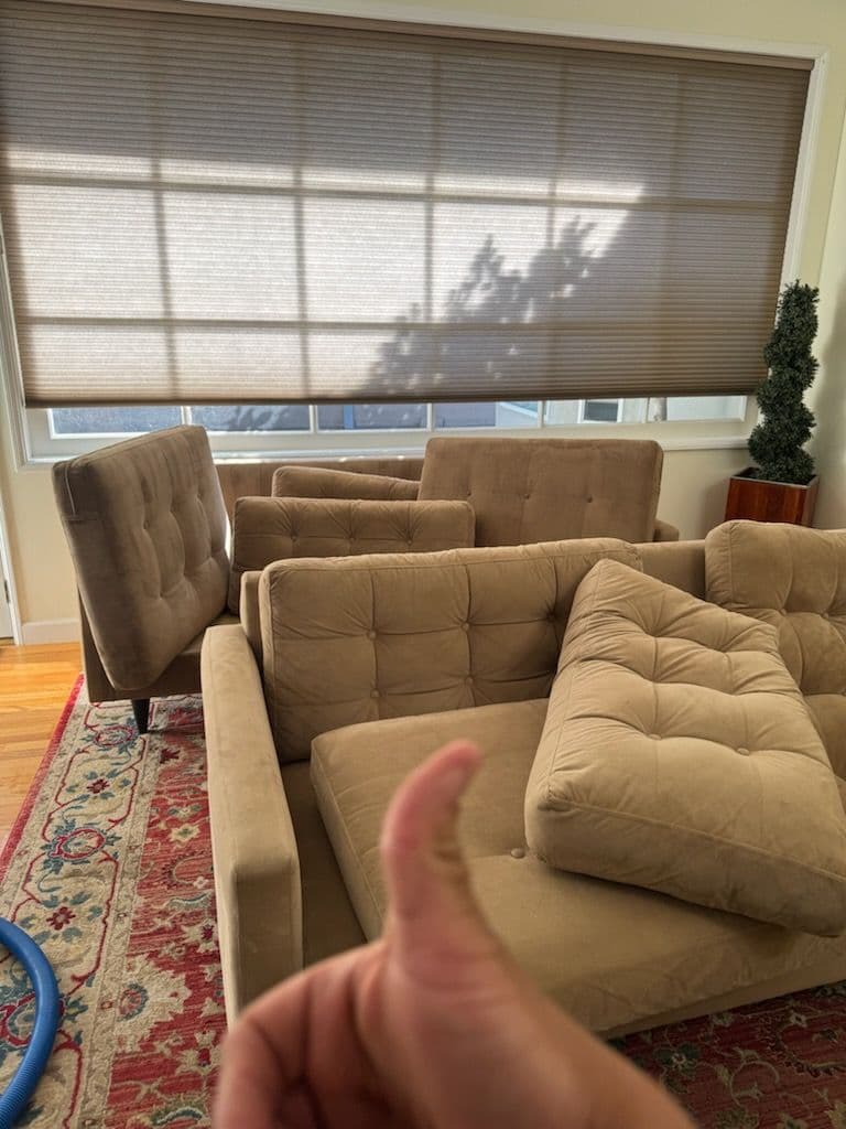 Gallery photos for Bringing Your Sofa Back to Life in San Fernando: Image #1