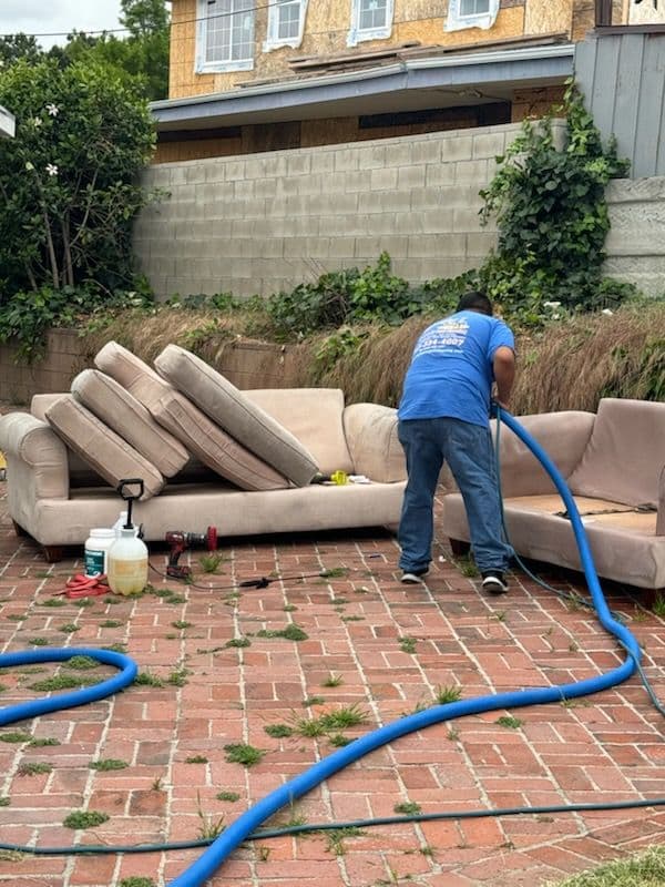 Project Restoring Outdoor Sofas in Santa Monica image
