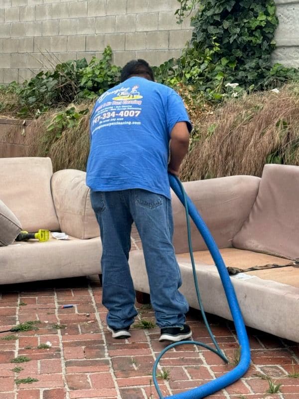 Gallery photos for Restoring Outdoor Sofas in Santa Monica: Image #1