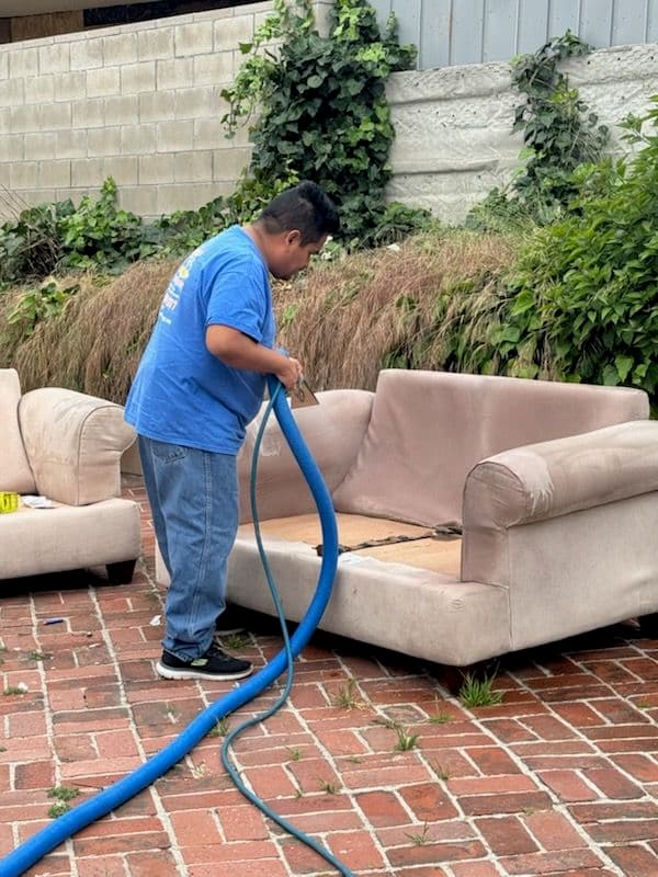 Gallery photos for Restoring Outdoor Sofas in Santa Monica: Image #2