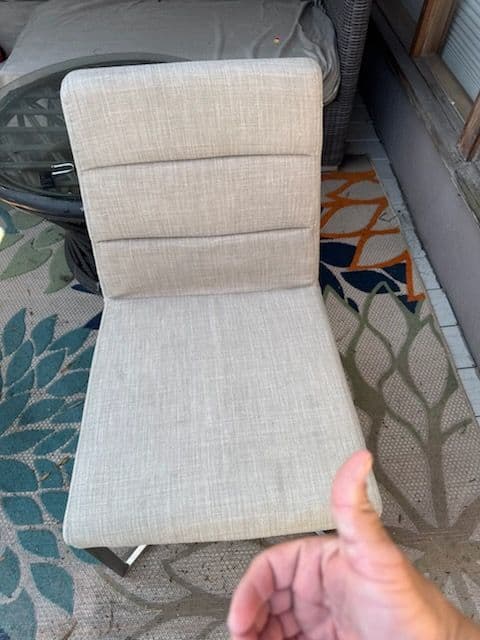 Gallery photos for Transform Dirty Chairs to Like-New in Pasadena: Image #3