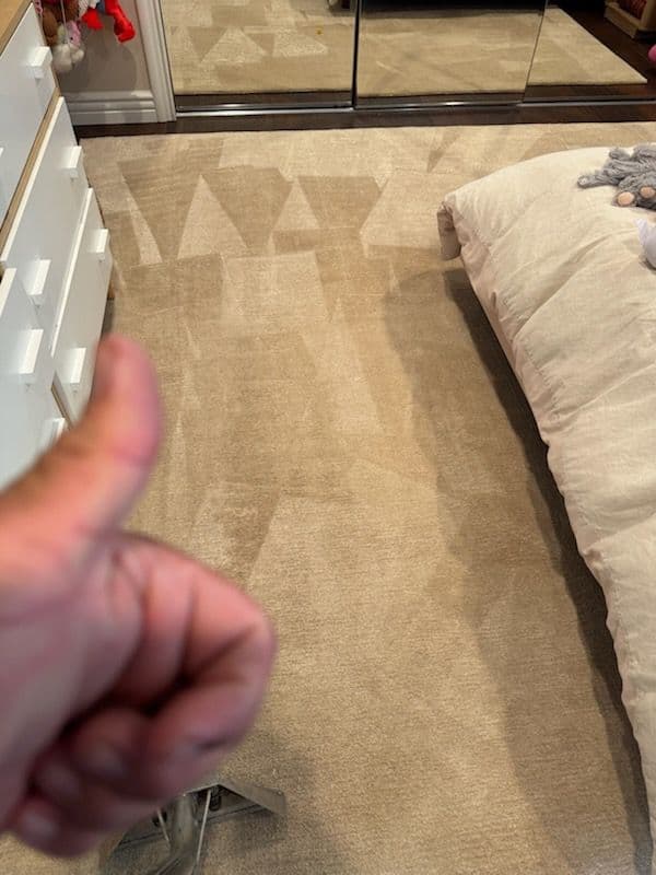 Gallery photos for Stunning Clean Carpet in Child's Bedroom: Image #1