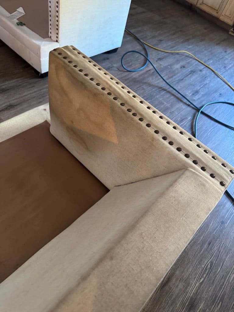Transforming Stained Upholstery to Like New image