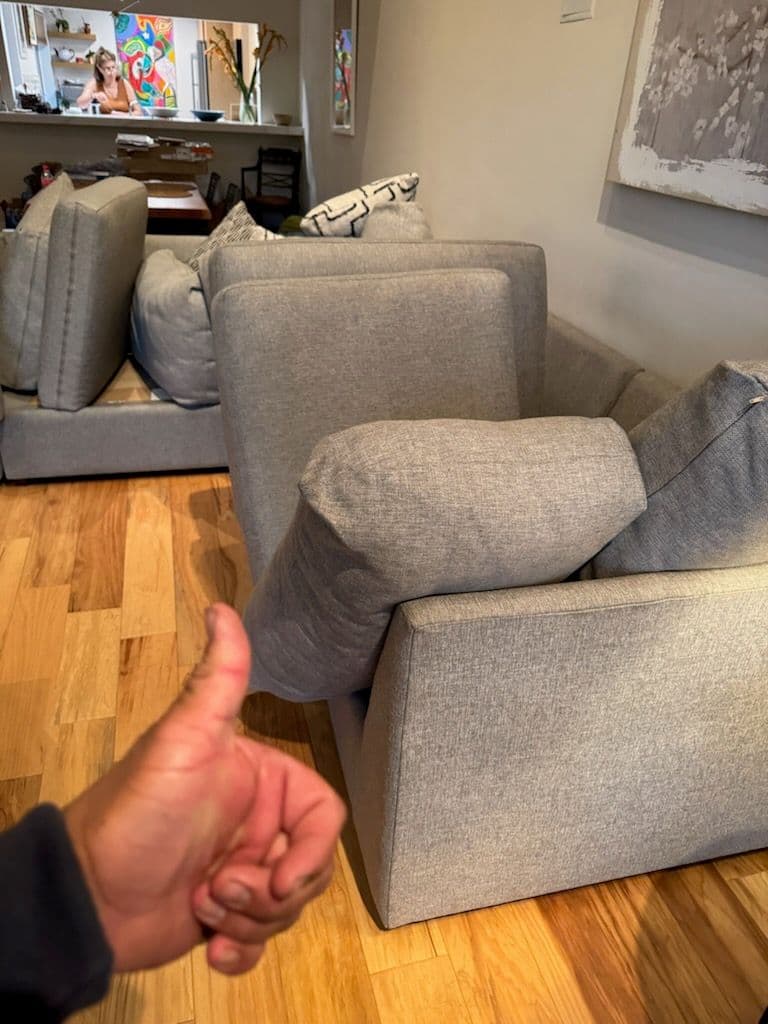 Gallery photos for Sofa Transformation in Marina del Rey: Image #2