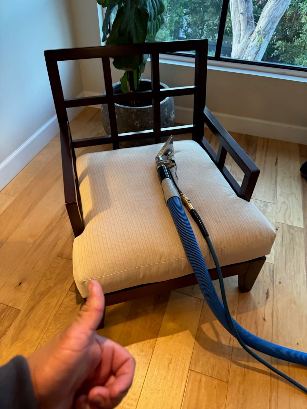 Lounge Chair Transformation in Marina del Rey