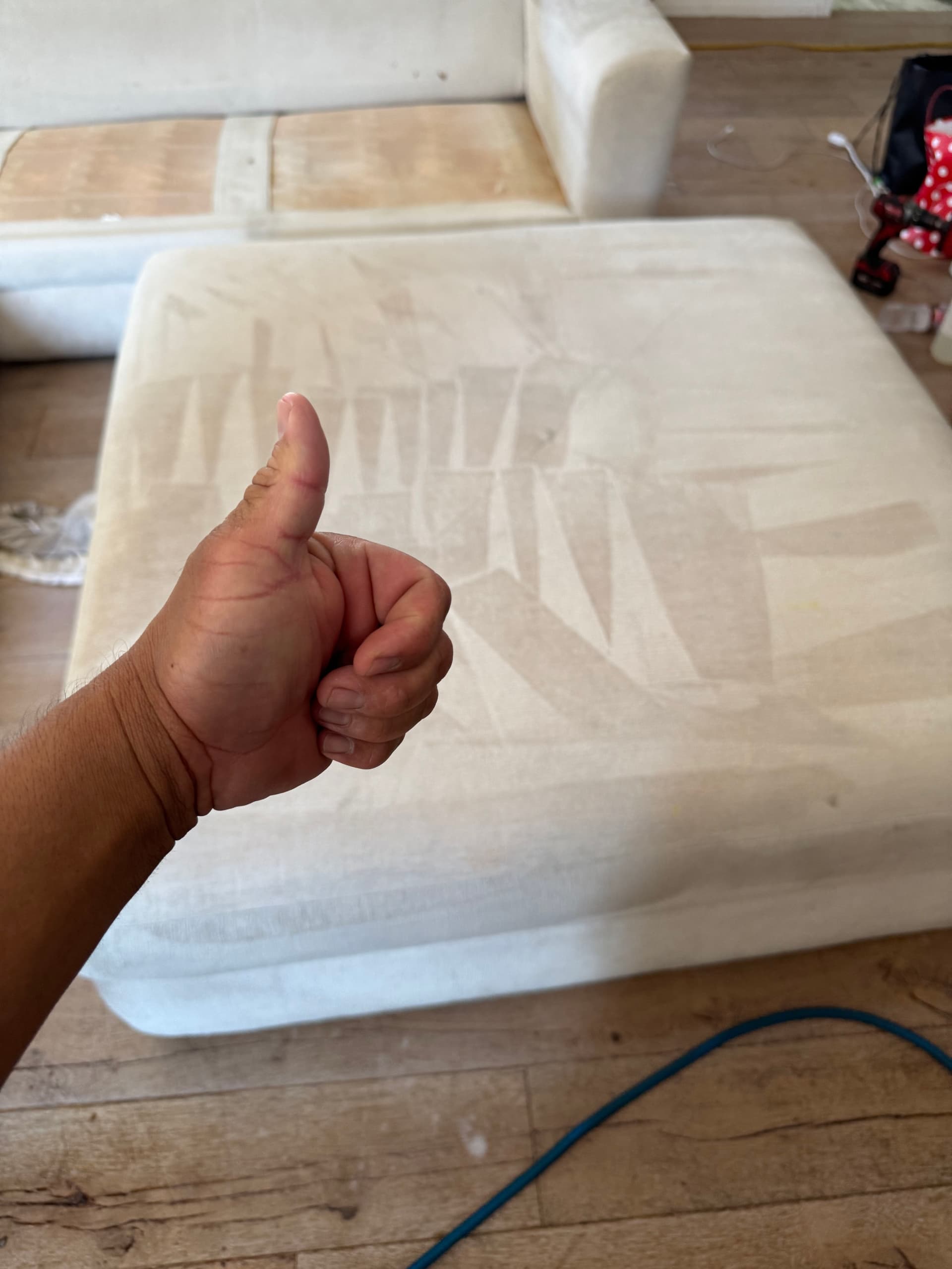 Sofa and Ottoman Upholstery Cleaning in Beverly Hills image