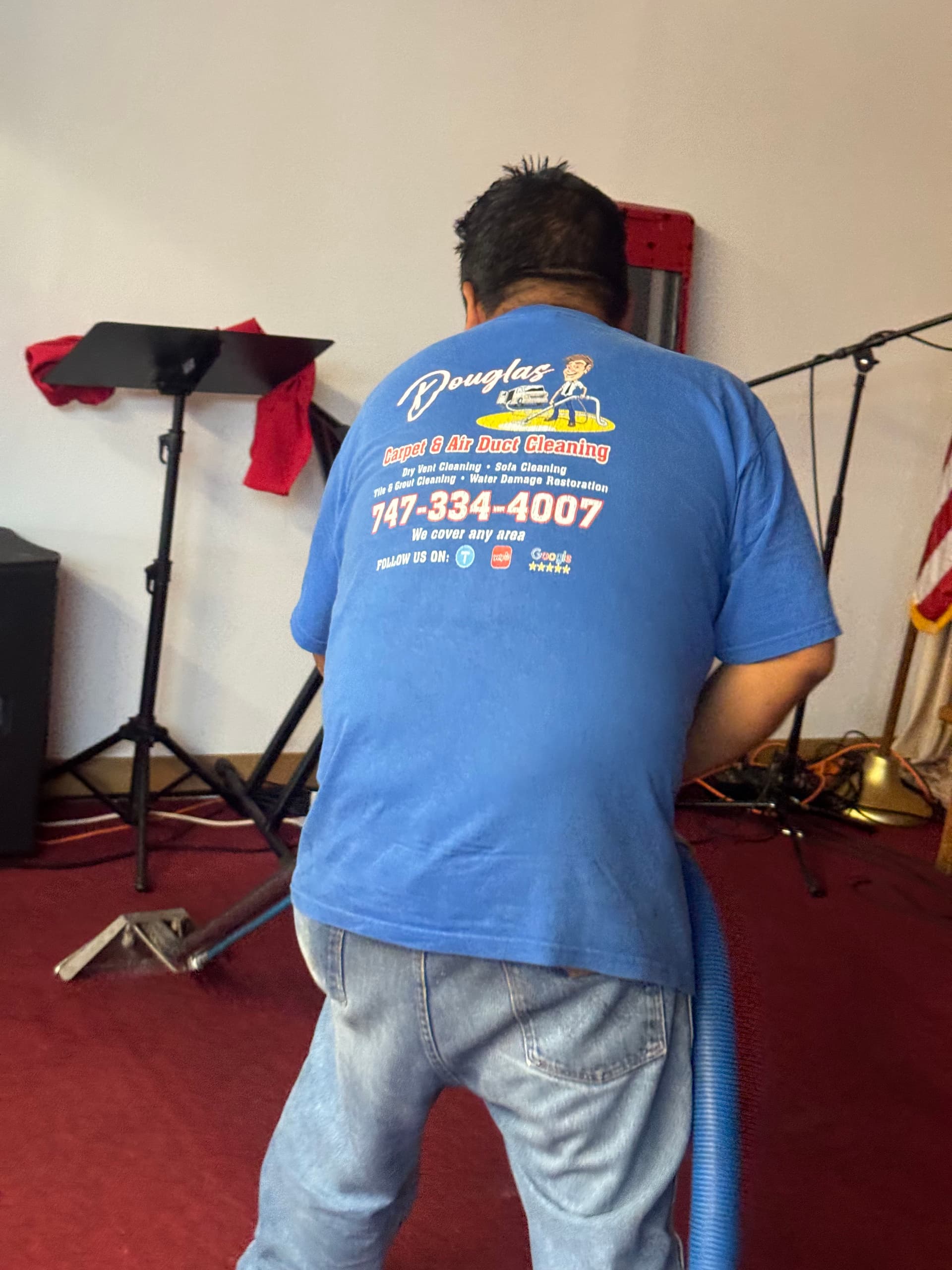 Gallery photos for Deep Carpet Cleaning at a Los Angeles Church: Image #2